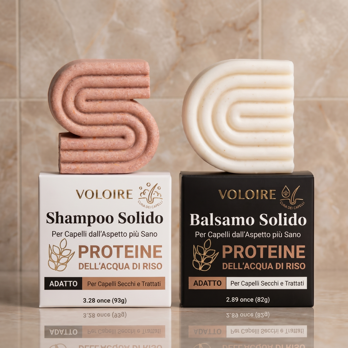 Voloire® | Shampo Solido Combo