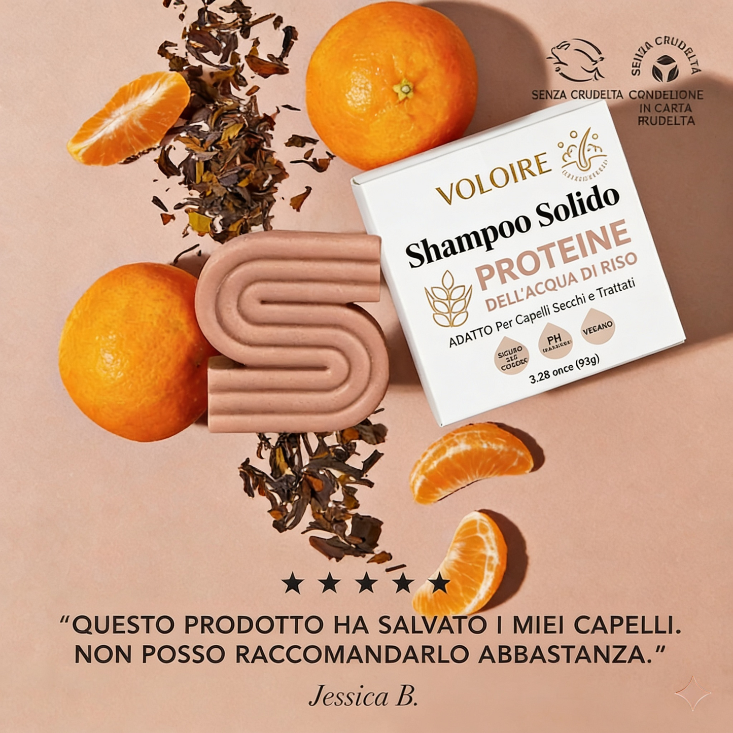 Voloire® | Shampo Solido Combo